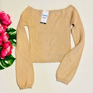 Sofia Jeans by Sofia Vergara Women’s Long Sleeve Boat Neck Sweater NEW